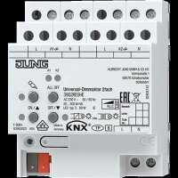 Jung 3902REGHE KNX Universal-Dimmaktor, 2fach, REG,...