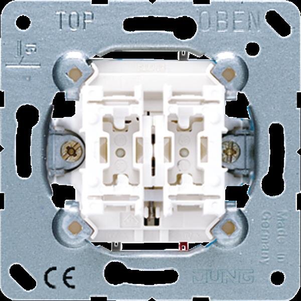 Jung 539VU Jalousie-Taster, 10 AX, 250 V ~, Taster 1-polig