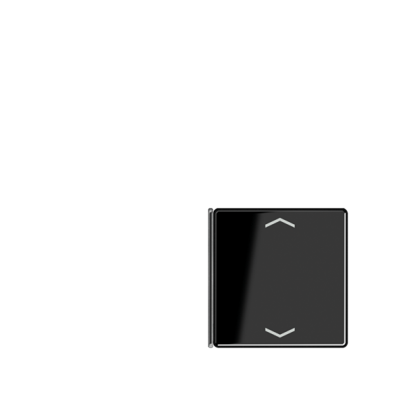 Jung A404TSAPSW14 Taste, 4fach, Symbole Auf/Ab