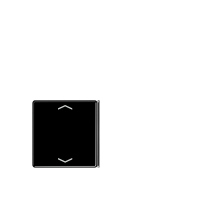 Jung A404TSAPSW23 Taste, 4fach, Symbole Auf/Ab