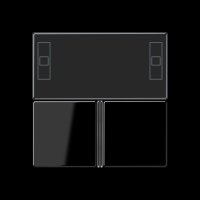 Jung A4093TSASW Tastensatz, komplett, für Kompakt-Raumcontroller-Modul Art.-Nr.: 4093 KRM TS D