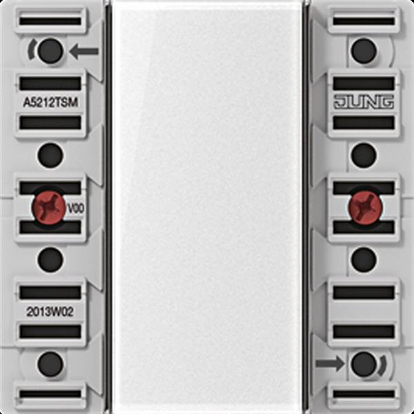 Jung A5212TSM Tastsensor-Modul 24 V, 1fach, AC/DC 24 V, 1-kanalig (2 Schaltpunkte), Beschriftungsfeld