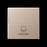 Jung A590CARDCH Hotelcard-Schalter (ohne Schalter-Einsatz), für Einsätze 533 U und 534 U