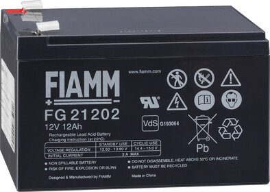 FIAMM Bleiakku 12V 12Ah FG21202 108580