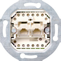 Gira 019000 Steckdose UAE/TAE 8/8(8/8) Einsatz