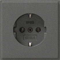 Gira 018867 SCHUKO (IP20) Gira TX_44 Anthrazit