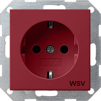 Gira 044902 SCHUKO WSV System 55 Rot