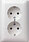 Gira 078803 SCHUKO 2f Vollpl.o.Kr.STK Standard 55...