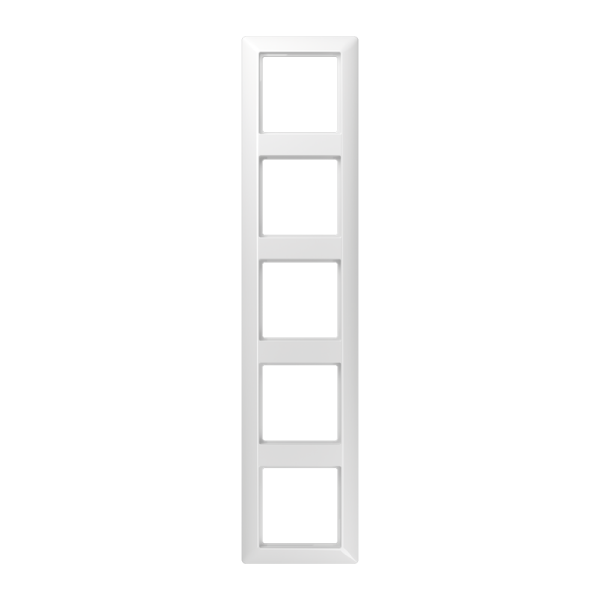 Jung AS585WW Rahmen, 5fach, für waagerechte und senkrechte Kombination