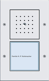 Gira 126666 Türstation AP 1f reinweiß Türkommunikation