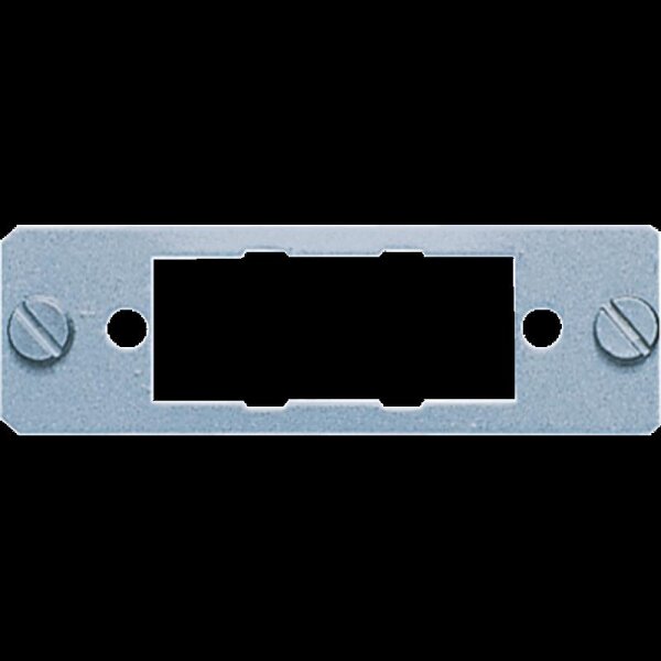 Jung D15 Montageplatte, für Trapezsteckverbinder D SUB 15