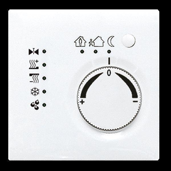 Jung LS2178TSWW Stetigregler, integrierter Busankoppler, integrierte Tasterschnittstelle 4fach