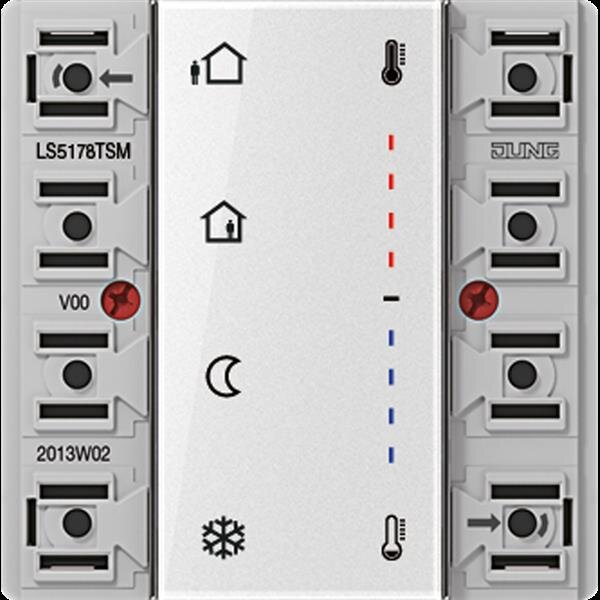 Jung LS5178TSM KNX Stetigregler-Modul, 2fach, integrierter Busankoppler