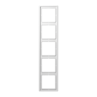 Jung LS985WW Rahmen, 5fach, für waagerechte und...