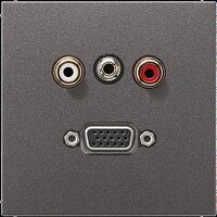 Jung MAAL1072AN Cinch Audio, Miniklinke 3,5 mm...