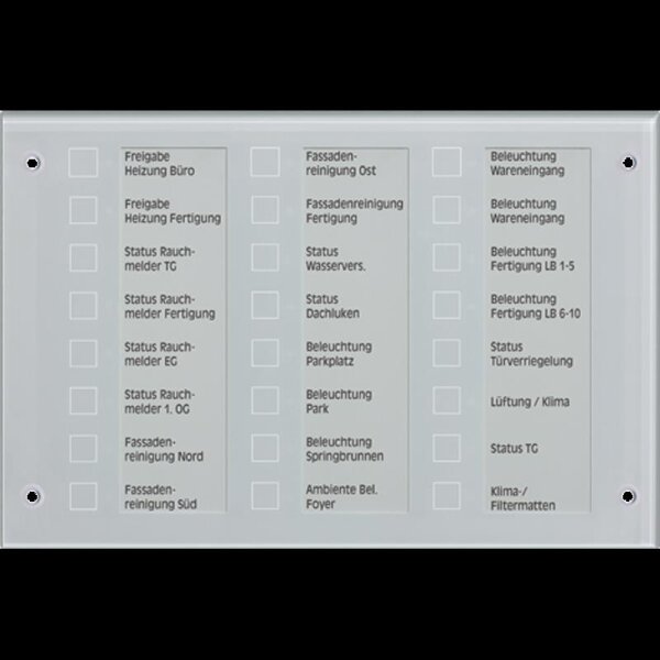 Jung MBT2424 KNX Melde- und Bedientableau