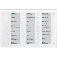 Jung MBT2424WW KNX Melde- und Bedientableau