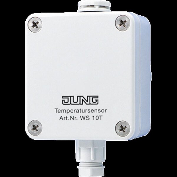 Jung WS10T Temperatursensor, Spannungsversorgung: DC 24 V = (DC 15 bis 30 V =)