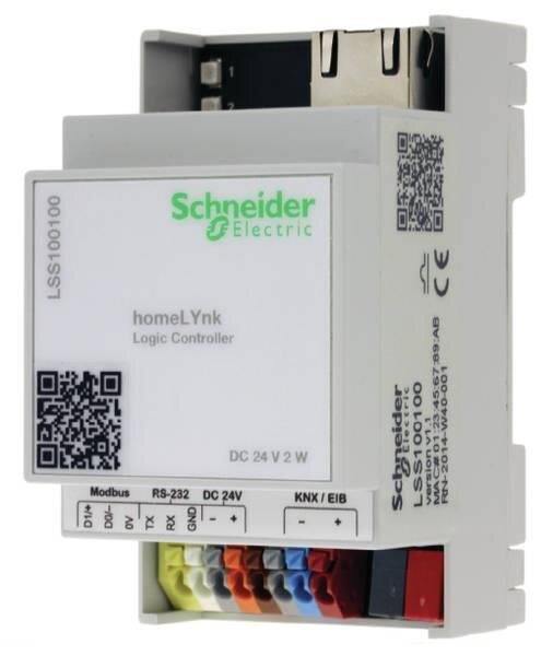 Schneider HomeLYnk Logiksteuerung LSS100100 KNX Modbus BACnet Logik Controller