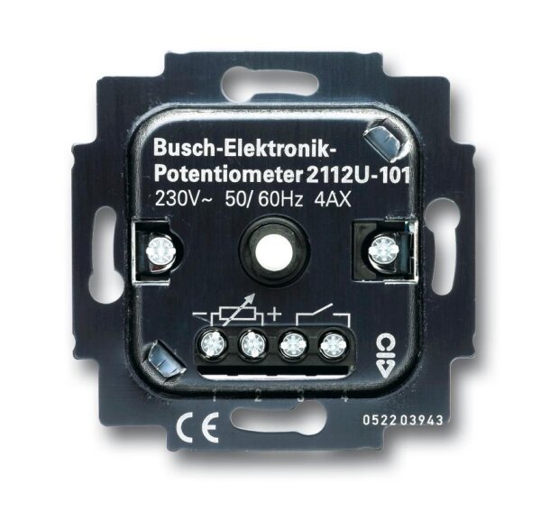 Busch-Jaeger Busch-Drehdimmer UP-Montagedosen und -Einsätze 2112 U-101