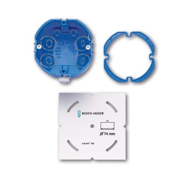 Busch-Jaeger Montageset Busch-axcent flat Busch-axcent 3058/10