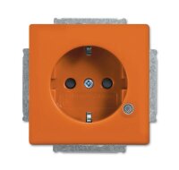 Busch-Jaeger SCHUKO Steckdosen-Einsatz orange RAL 2004 20...