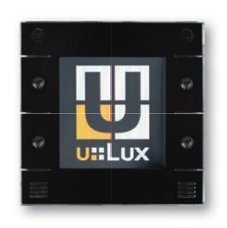 u::Lux 10215AB Switch LSA/IDC Universelles Anzeige- und Bediengerät ohne Mikrofon schwarz