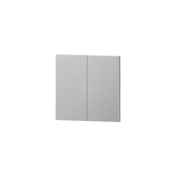 Ekinex EK-TRV-GBQ KNX 2-fach Wippe - für 4-fach Tastsensoren FF-Serie - Aluminium