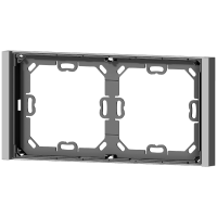 Ekinex EK-FL2-GAA KNX 2-fach flank Kunststoffrahmen -...