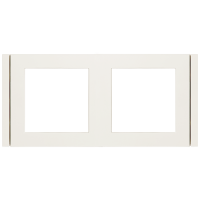 Ekinex EK-FL2-GAA KNX 2-fach flank Kunststoffrahmen -...