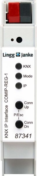 Lingg&Janke 87341 KNX standard IP Schnittstelle, 1 TE  COMIP-REG-1