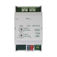 Lingg&Janke Q79231 KNX quick Schaltaktor 2-fach, 3 TE...