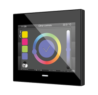 Zennio ZVIZ35V3A Kapazitives Touchpanel Z35 V3 mit 3.5...