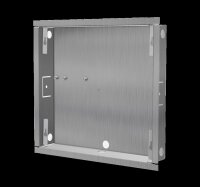 DoorBird IP Video Türstation D21DKH, Gebürsteter Edelstahl, Unterputzmontage ( horizontal ), Display Modul, Keypad Modul