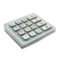 DoorBird Keypad Module mit 16x Edelstahl-Tasten (z.B. als...