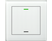 MDT BE-GTL1TW.01 KNX Glastaster II Light 1-fach, RGBW,...