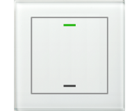 MDT BE-GTL1TW.01 KNX Glastaster II Light 1-fach, RGBW,...