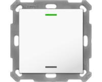 MDT BE-TAL55T1.01 KNX Taster Light 55 1-fach, RGBW,...