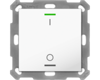 MDT BE-TAL55T1.B1 KNX Taster Light 55 1-fach, RGBW,...