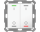 MDT BE-TAL55T2.B1 KNX Taster Light 55 2-fach, RGBW, Temperatursensor, Reinweiß glänzend, Schalten