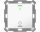 MDT BE-TAL5501.B1 KNX Taster Light 55 1-fach, RGBW, Reinweiß glänzend, Schalten