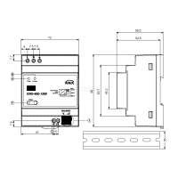 Mean Well KNX Spannungsversorgung Netzteil REG KNX-40E-1280 30 V/DC 1280mA