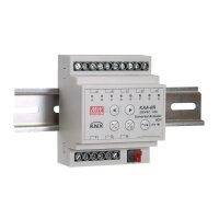 Mean Well KNX LED Universal Aktor 8-fach 16A pro Kanal...