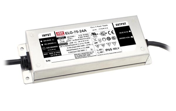 Mean Well ELG-75-12DA-3Y SNT IP67 60W 12V/5A DALI + PE