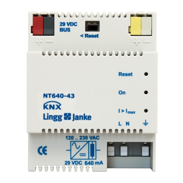 Lingg&Janke 88415 KNX Netzteil 640mA, 4 TE  NT640-43