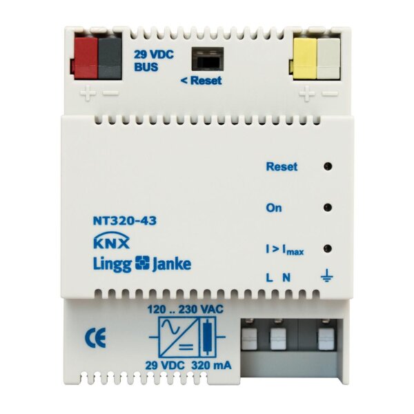 Lingg&Janke 88416 KNX Netzteil 320mA, 4 TE  NT320-43