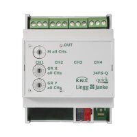 Lingg&Janke Q79437 KNX quick Jalousie-/Rollladenaktor...