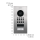 DoorBird IP Video Türstation D1101V Unterputz, Edelstahl V2A, gebürstet, Unterputzmontage