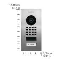 DoorBird IP Video Türstation D1101V Unterputz,...