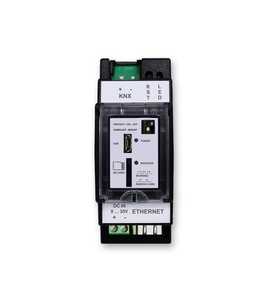 Arcus eds KNX-GW-II-IP-2TE KNX Gateway, IP-Datenschnittstelle, REG 02, IP20 40400003